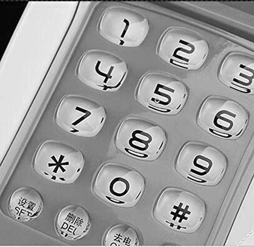HQCC Bathroom Phone, Bread Machine, Luminous Button, Elevator, Waterproof Phone (Color : Black) - Thumbnail 5