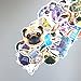 Random Stickers for Laptop [35Pcs] Diamond Animal Decals Northern Lights Starry Sky Stickers Car Motorcycle Bicycle Luggage Helmet Graffiti Patches Skateboard Mac Stickers