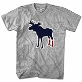 Sox On Moose With Socks Boston Fan T-Shirt