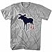 Sox On Moose With Socks Boston Fan T-Shirt