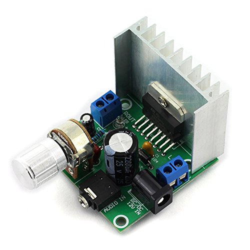 Micro Stereo Amplifier Board, Mini TDA7297 15W+15W Digital AMP Module