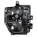 Auto Dynasty Headlights Assembly Compatible with 2008 2009 2010 Ford F250 F350 F450 F550 Super Duty 2nd Gen, Driver and Passenger Side Halogen Headlamps Replacement, Smoked Lens Clear Corner
