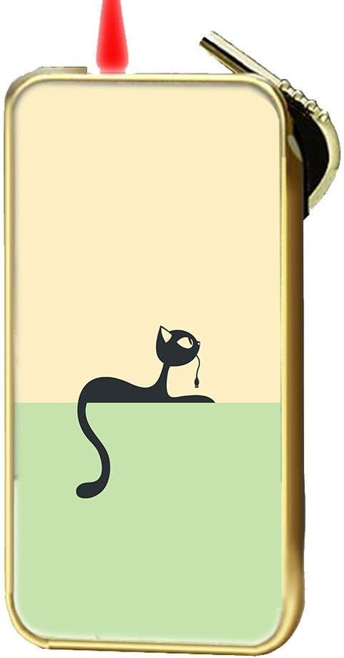 Have With Cute Cartoon Cat 2 On Lighter Girl Metal Protect Amazon Co Uk Sports Outdoors