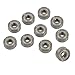 uxcell 10 Pcs 624ZZ Single Row Deep Groove Ball Bearing 13mm x 4mm x 5mm