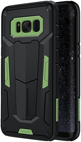 Samsung S8 Case, Nillkin Defender II Series Armor Shockproof Hybrid Protective Hard Case Back Cover for Samsung Galaxy S8 - Green