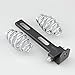 PLESIU DLLL Uinversal Motorcycle Solo Seat 3'‘ Springs Bracket Mounting Kit for Harley Custom Softail Chopper Bobber Honda Yamaha Kawasaki Suzuki and Triumph Rigid Build or Any Custom Applications