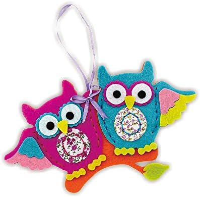 Kyo Art Kits Felt Owl Ornament Kit