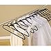 HIPPIH 50 Packs Hangers Non-Slip Traceless Strong Velvet Clothes Suit Black Hanger - Hold Up to 10 Lbs
