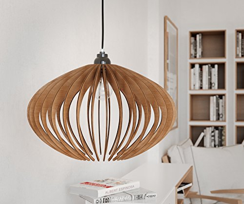 Wood pendant light, wood chandelier, wood ceiling lamp, modern chandelier, ceiling fixture, wood light fixture, wooden, industrial, lamp
