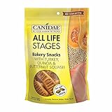 CANIDAE All Life Stages Bakery Snacks for Dogs with Turkey, Quinoa & Butternut Squash, 14 oz.