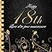 Livre d'or pour Anniversaire: Happy 18th I Livre d'or 18 Ans Noir Or I Pour 60 Entrées I Softcover by Brinas Golden-Guestbooks
