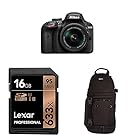 Nikon D3400 w/ AF-P DX NIKKOR 18-55mm f/3.5-5.6G VR (Black) Accessory Bundle