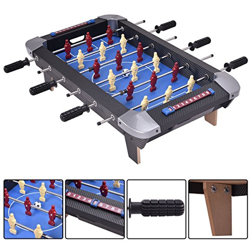 Foosball Table, 28" Indoor Football Soccer Game Table