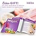 Lebice Popsicle Molds Set - BPA Free - 6 Ice Pop Makers + 1 Extra Silicone Lid + Silicone Funnel + Cleaning Brush + Recipes E-book