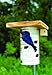 Bluebird house – Gilbertson PVC & cedar bird house – Also can be used as Chickadee House, Wren House, or Swallow bird house – North American Bluebird Society approved – Made in USA – Bluebirds love it! - Most sparrow resistant design available.