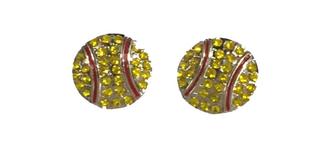 Infinity Collection Softball Earrings Girls Softball Jewelry Softball Stud Earrings Perfect Softball Player Softball Team and Coaches Gifts