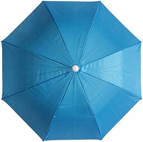 Inoutdoorkit UH26 Umbrella Hat, Colorful Folding Headwear 26”, Elastic Headband Sun Rain Umbrella Hat Cap for Party, Fishing and Gardening, Prefect for Kids