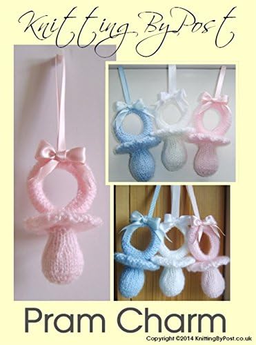 Knitting Pattern Dummy Soother Pram Charm