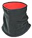 SUB Sports Thermal Neck Warmer / Winter Fleece Snood-BLACK (Red Inner) -OS