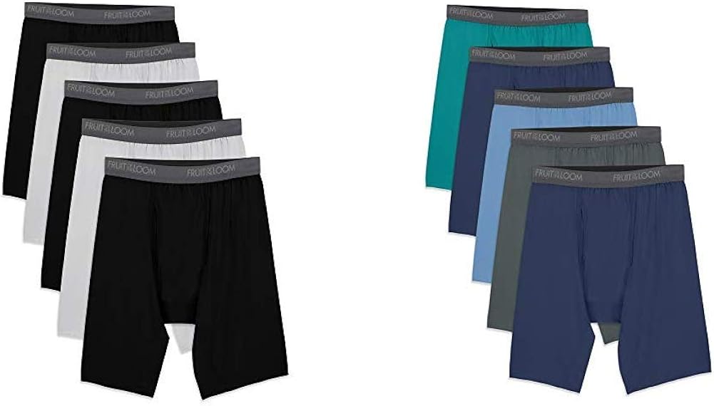 Fruit of the Loom Men's Lightweight Micro-Stretch Boxer Briefs at  Men’s Clothing store