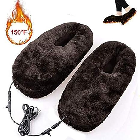 Amazon.com: Zapatillas de calefacción, calientes, calientes ...