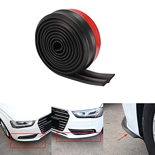 Lip-Universal-25M-Lip-Coche-Parachoques-delantero-Lip-Splitter-Spoiler-Goma