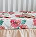 Baby Floral Fitted Crib Sheet for Boy and Girl Toddler Bed Mattresses fits Standard Crib Mattress 28x52