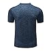 Meatfly Men's Solid Rashguard UPF 50+ Swim Shirt