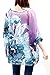 iNewbetter Womens Floral Batwing Sleeve Beach Loose Blouse Tunic Tops 03