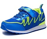 DADAWEN Boy's Girl's Athletic Easy Strap Breathable Sneakers Trail Running Shoes (Toddler/Little Kid/Big Kid)