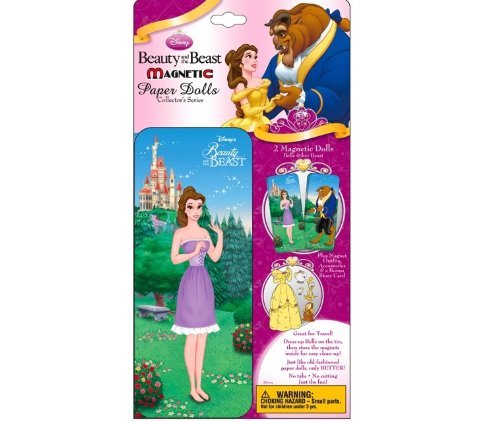 Disney Princess Beauty & the Beast Magnetic Paper Dolls Collectors Series by Lee Publications