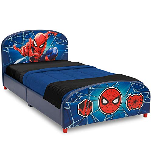 twin size spiderman bed