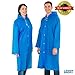 Leger Sport Durable Disposable Rain Coat with Hood for Women and Men Youth – Magnificent Blue