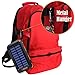 Solar Charger, Frolk Solar Power Bank 10000mAh. Waterproof Portable External Cell Phone Dual USB Battery Charger with Solar Panel,Dual LED Light,Compass for iPhone, iPad, Android Cell Phones