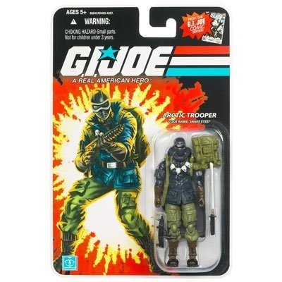 G.I. Joe 25th Anniversary Wave 8 - Arctic Trooper Snake Eyes Action Figure