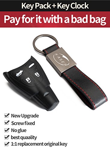 KASER Sleutel Shell Afstandsbediening voor SAAB 93 95 9.3 9.5 9-3 9-5 Autosleutel Remote Key Fob Case 4 Knoppen met… - Afbeelding 3