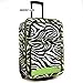 Ever Moda Designer Print 20-inch Expandable Carry On Rolling Luggage