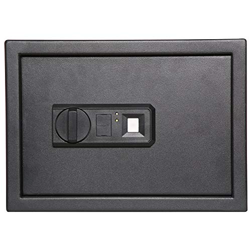 Ivation Home Safe Biometric Digital - 9.8" x 13.7" x 9.8" Home Security Box With Fingerprint Lock, Backup Keys & Mounting Kit (Renewed) - Thumbnail 4