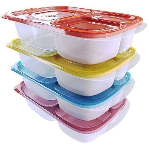 Buy Reusable Lunch Containers for Kids and Adults Bento Box 3