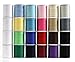 Polyester Sewing Thread 24 Spools Multi Colored 200 Yards