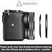 GOJA Altura Photo 40.5-49MM Step-Up Ring Adapter (40.5MM Lens to 49MM Filter or Accessory) + Premium MagicFiber Cleaning Cloth