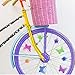 Girls Bike Decorations&BAPHILE Bicycle Accessories Kit-Flower Bell, Handlebar Grips,Tassel Ribbon Streamers,Butterfly with fish Bike Wheel Spokes,Butterfly Stickers,Rabbit Balloon,Screwdriver For kidsthumb 4