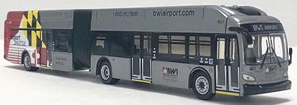 Amazon Com Iconic Replicas New Flyer Excelsior Articulated Bus