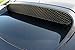 GrillCraft SUB1722B MX Series Grille Hood Scoop Insert Steel Mesh Pattern Black Powder Coat Top Finish MX Series Grille Hood Scoop Insert