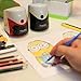 TAS Accessories Manual Pencil Sharpener, Black - No Cords or Batteries, No Need to Pull the Pencil With Auto Suction Function