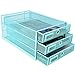 Exerz Paper Sorter 3 Drawer Wire Mesh A4 / Desk Multifunctional Desk Organiser/Multi-Layer Letter Tray - for Documents, Magazines, Notebooks and Letter