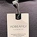 Adreamly Women's Casual Summer Short Sleeve Loose Strappy Cold Shoulder Tops Basic T Shirts Blouses Deep Gray Large