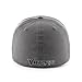 OTS NFL Minnesota Vikings Men's Comer Center Stretch Fit Hat, Charcoal, Medium/Large