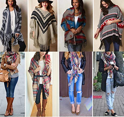 [- Scarf Wrap Shawl Infinity CC Hat Women - 2018 Unisex Blanket Scarf Poncho Cape  -]
