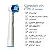 Sebikam 8pcs Replacement Toothbrush Heads- Replacement toothbrush head for Oral-B Electric Toothbrushes- Pack of 8 Rounded soft heads for Oral-B Electric Toothbrushes